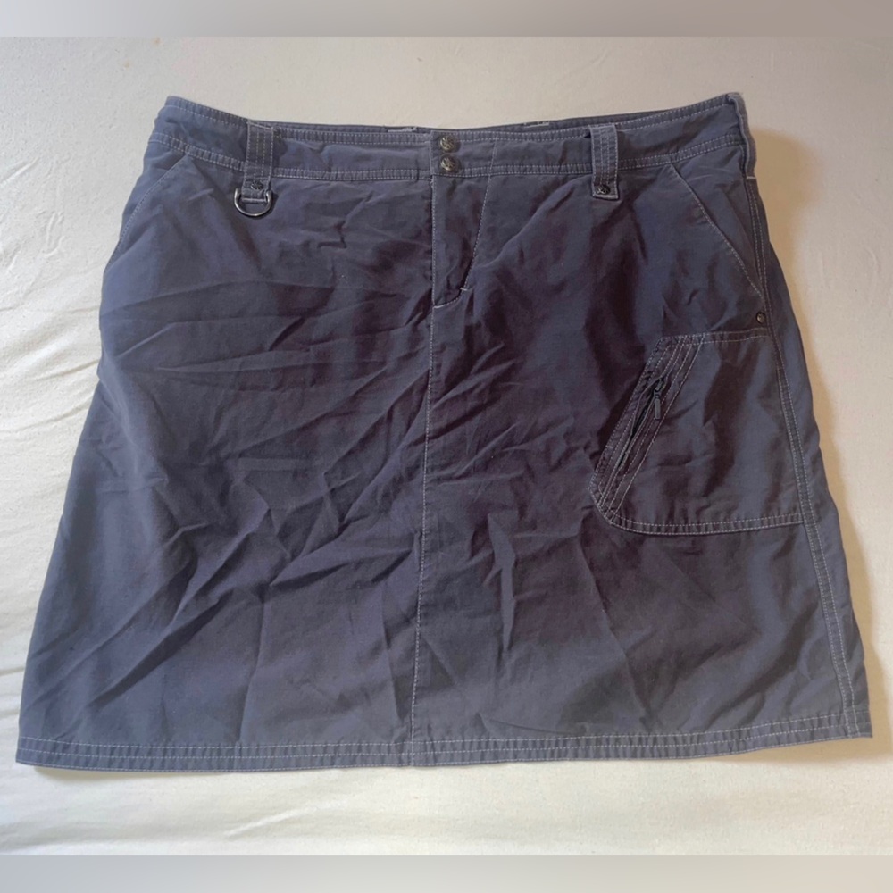 Athleta Blue Cargo Skort